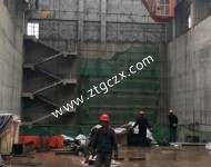 建設中的安居電站主廠(chǎng)房照片